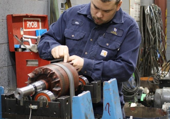 Industrial equipment repair