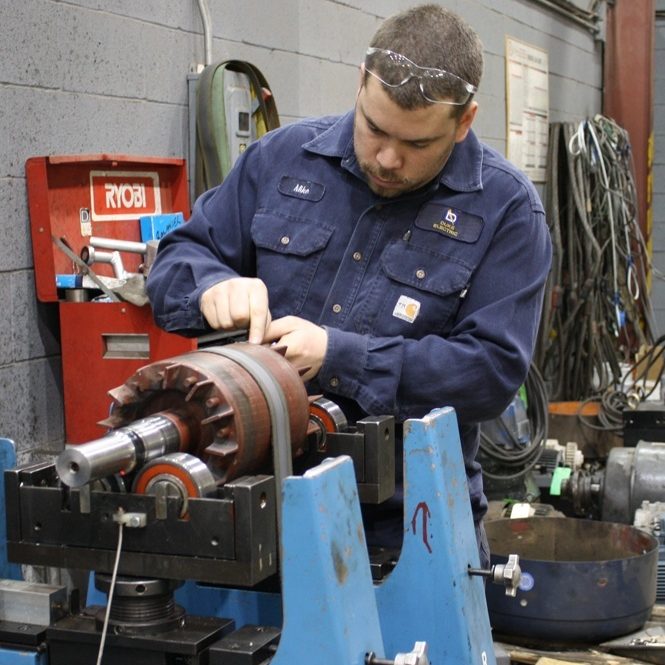 Industrial equipment repair