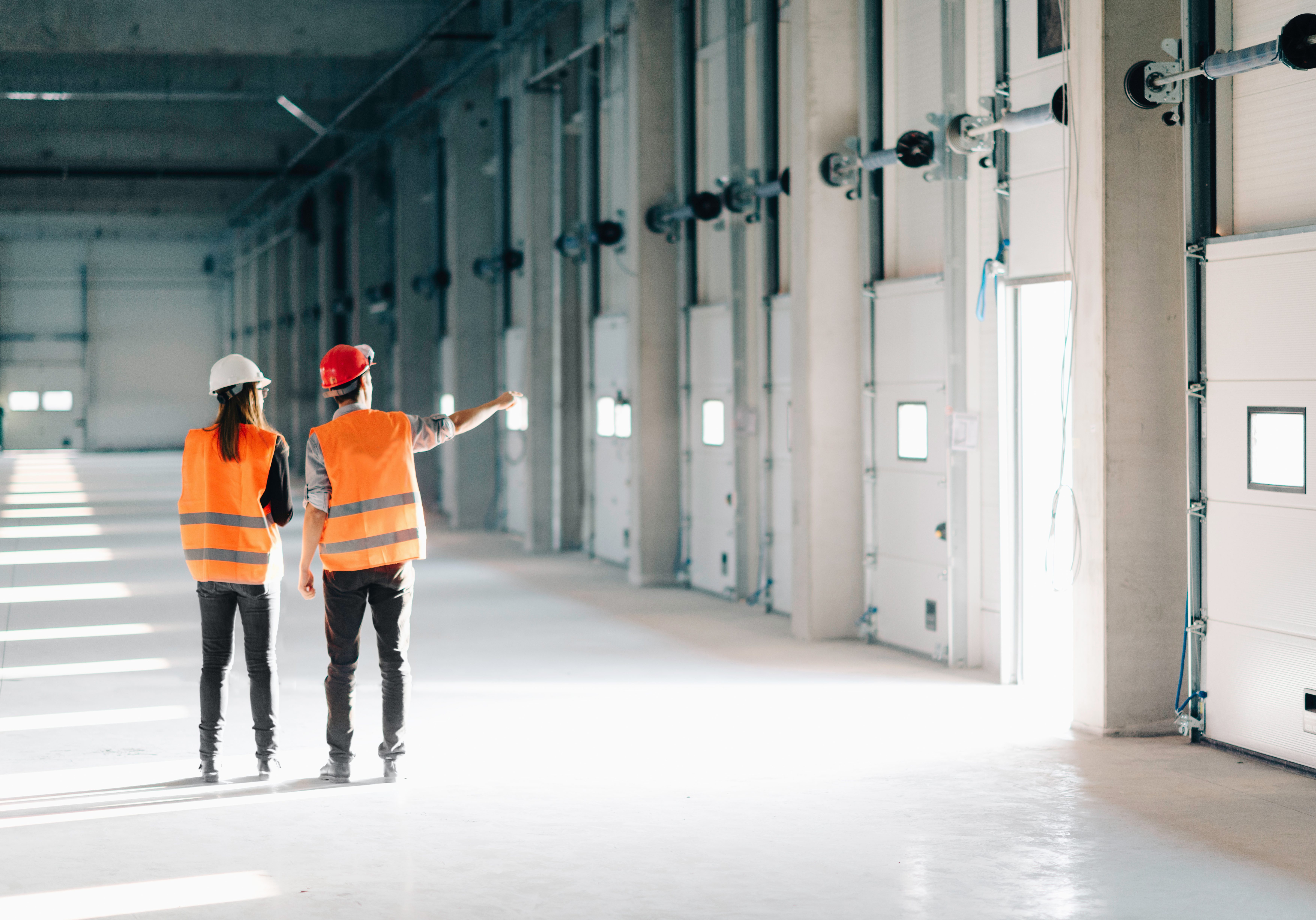 Maintenance Engineering on construction site
