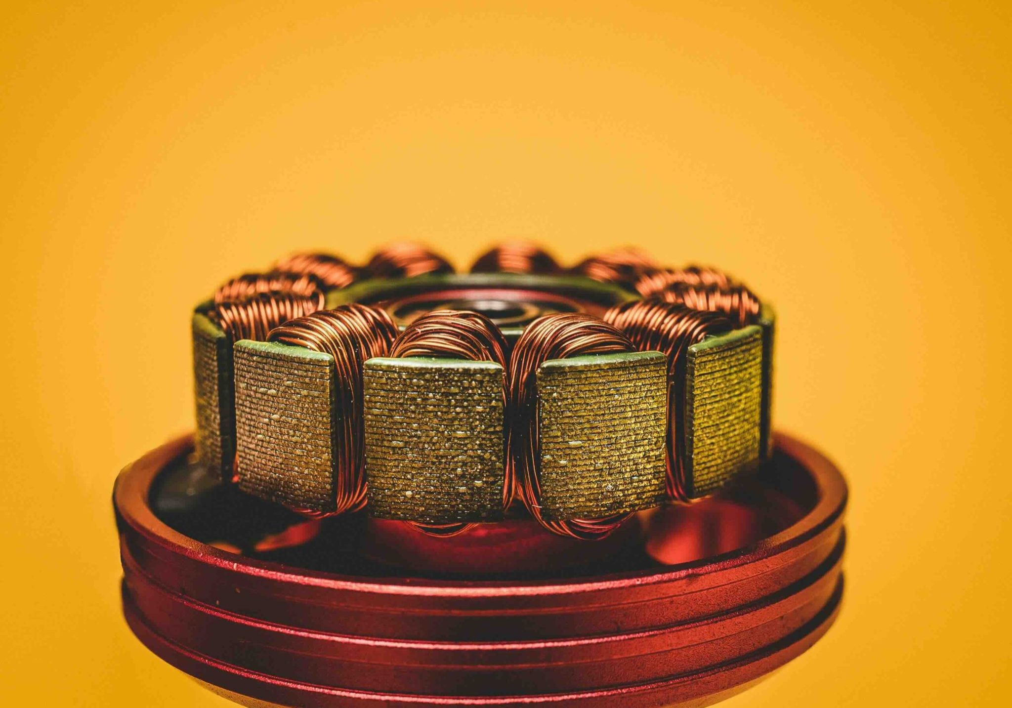 A motor winding